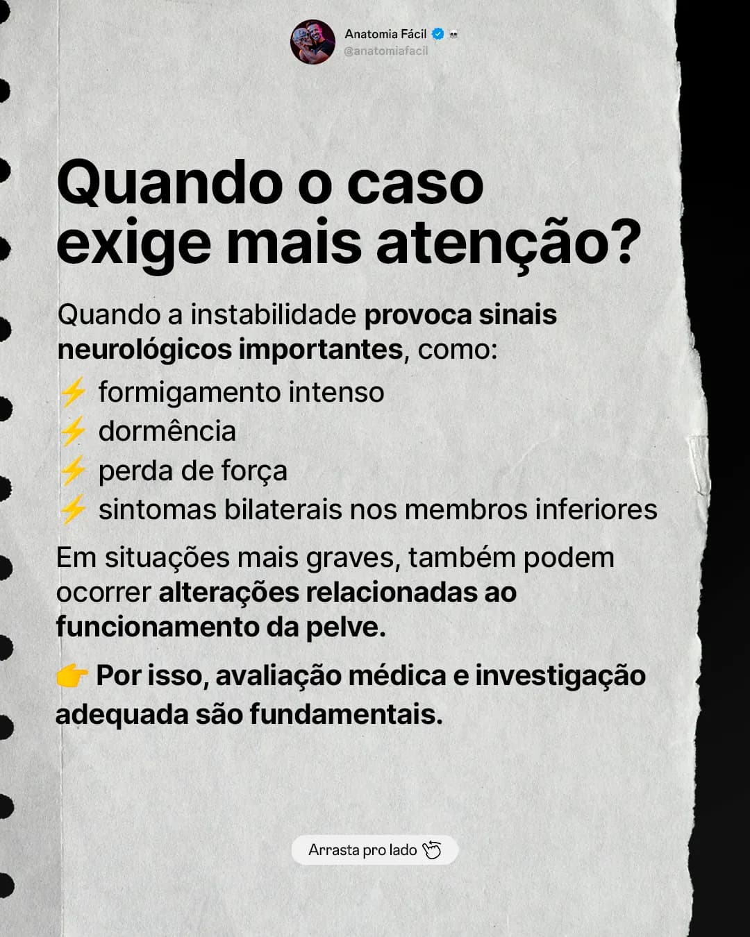 Espondilolistese: terapia manual resolve?, peça 5 de 6, feita pela Venera Digital para Anatomia Fácil