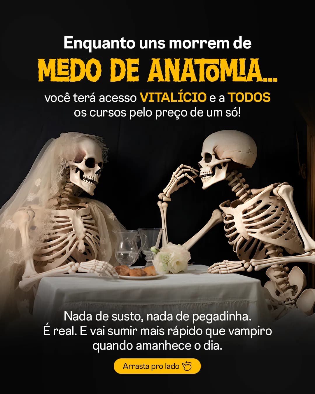 Soltaram as bruxas no Anatomia Fácil, peça 3 de 4, feita pela Venera Digital para Anatomia Fácil