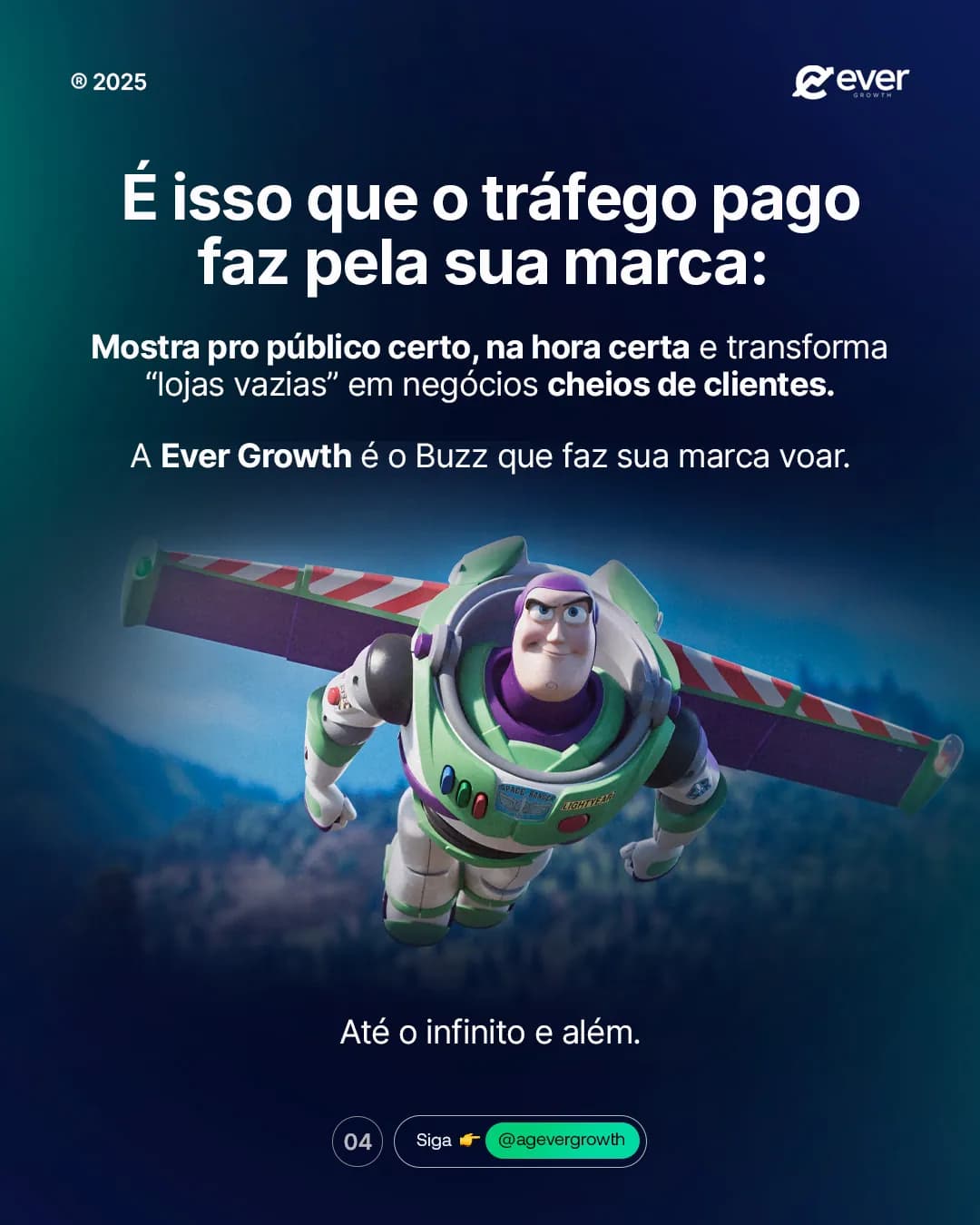 Tráfego pago explicado do jeito mais simples, peça 4 de 4, feita pela Venera Digital para Ever Growth