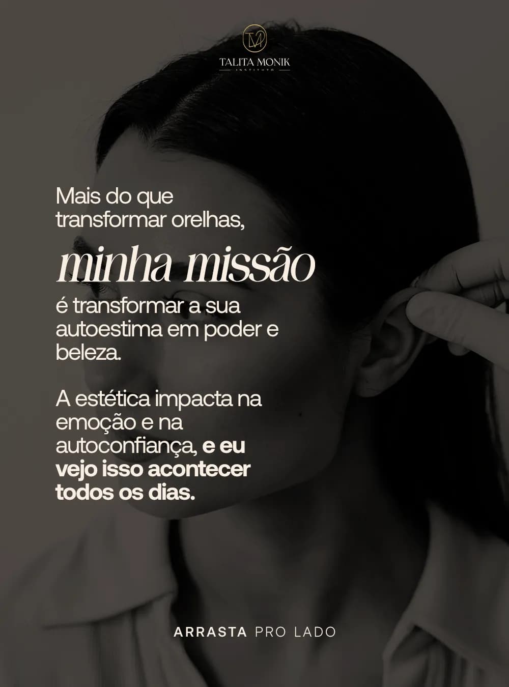 Prazer, Talita Monik, peça 5 de 7, feita pela Venera Digital para Talita Monik