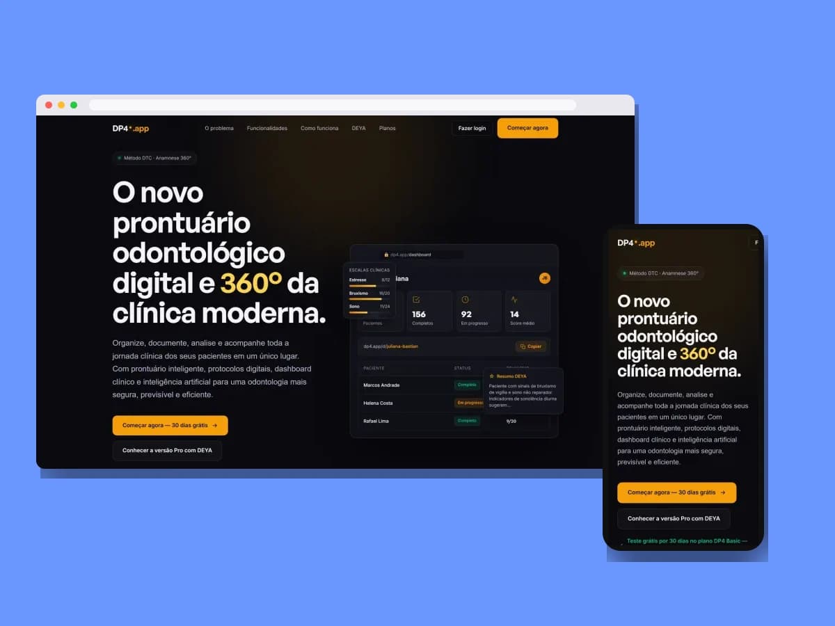 Peças de social media criadas pela Venera Digital para DP4