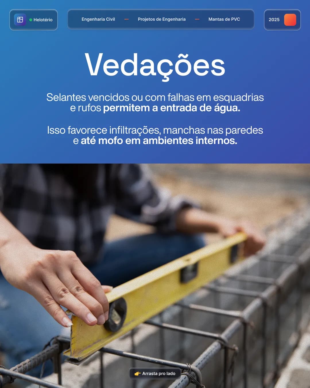 As chuvas voltaram: o que checar no seu imóvel, peça 4 de 5, feita pela Venera Digital para Helotério